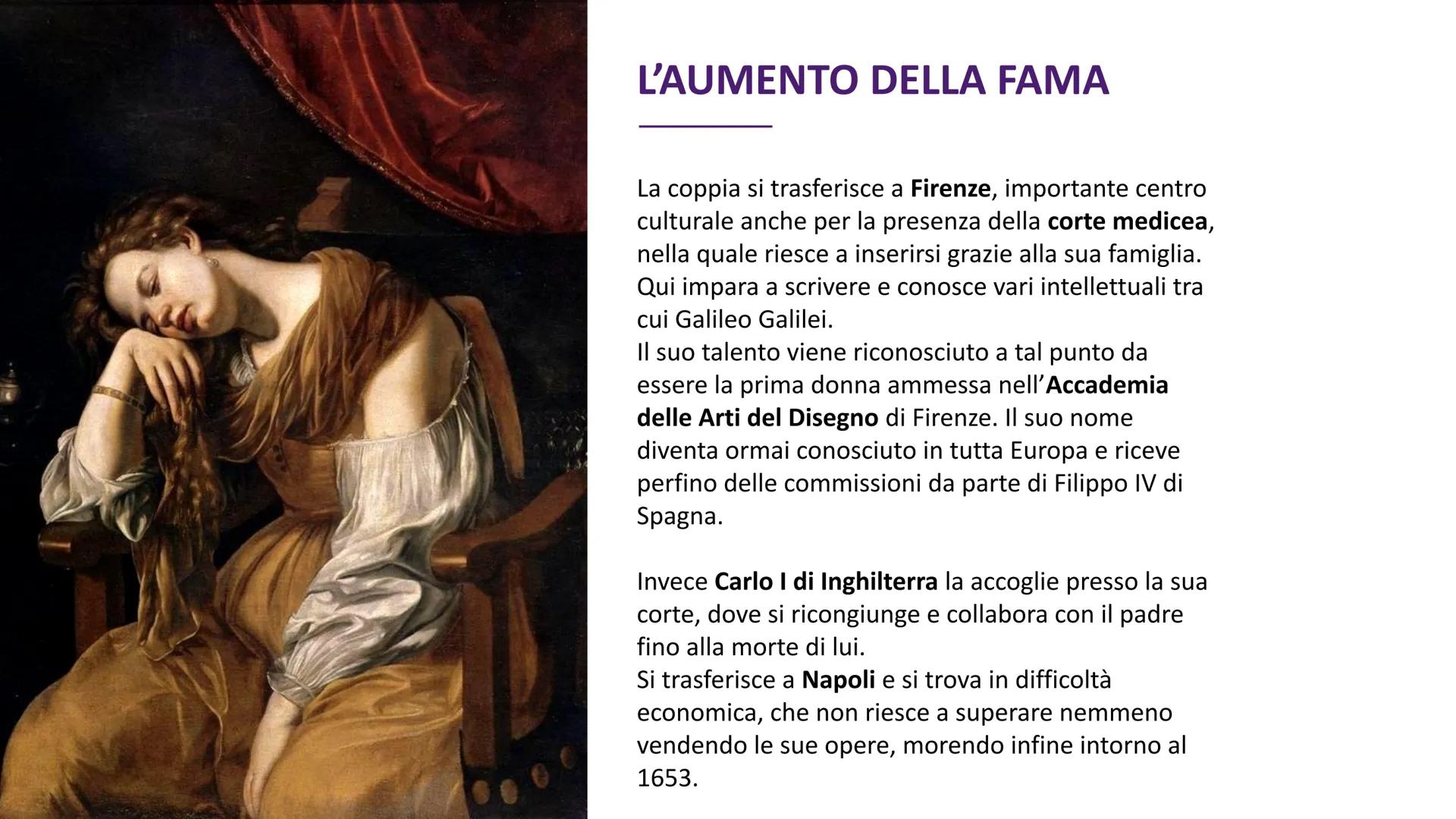 ARTEMISIA

 GENTILESCHI

Skyler lapino BIOGRAFIA
 # INTRODUZIONE

Artemisia Gentileschi ha sconvolto il mondo dell'arte
durante il Seicento,