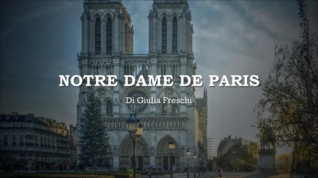 NOTRE DAME DE PARIS