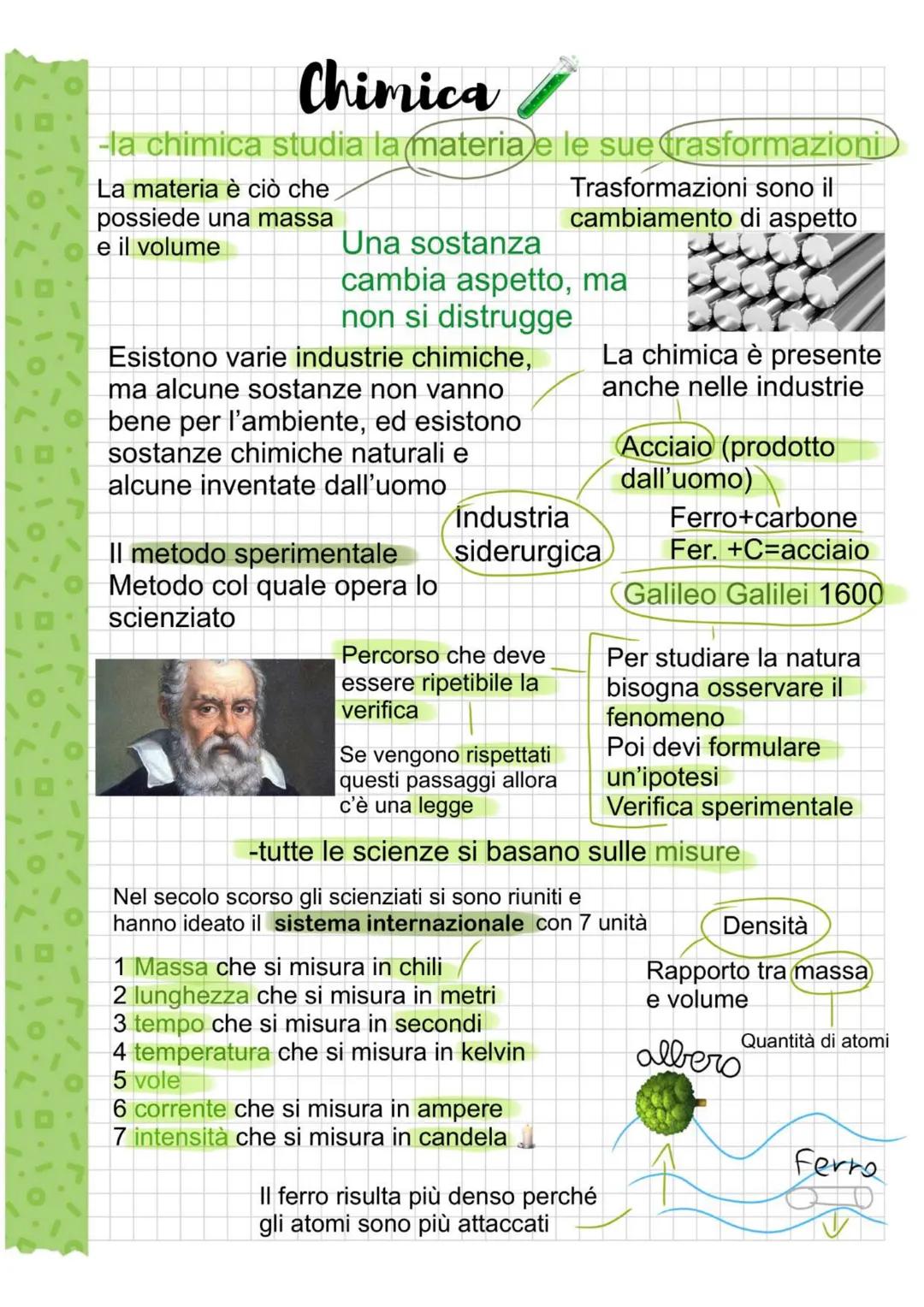 Chimica
-la chimica studia la materia e le sue trasformazioni
La materia è ciò che
possiede una massa
e il volume
Trasformazioni sono il
cam