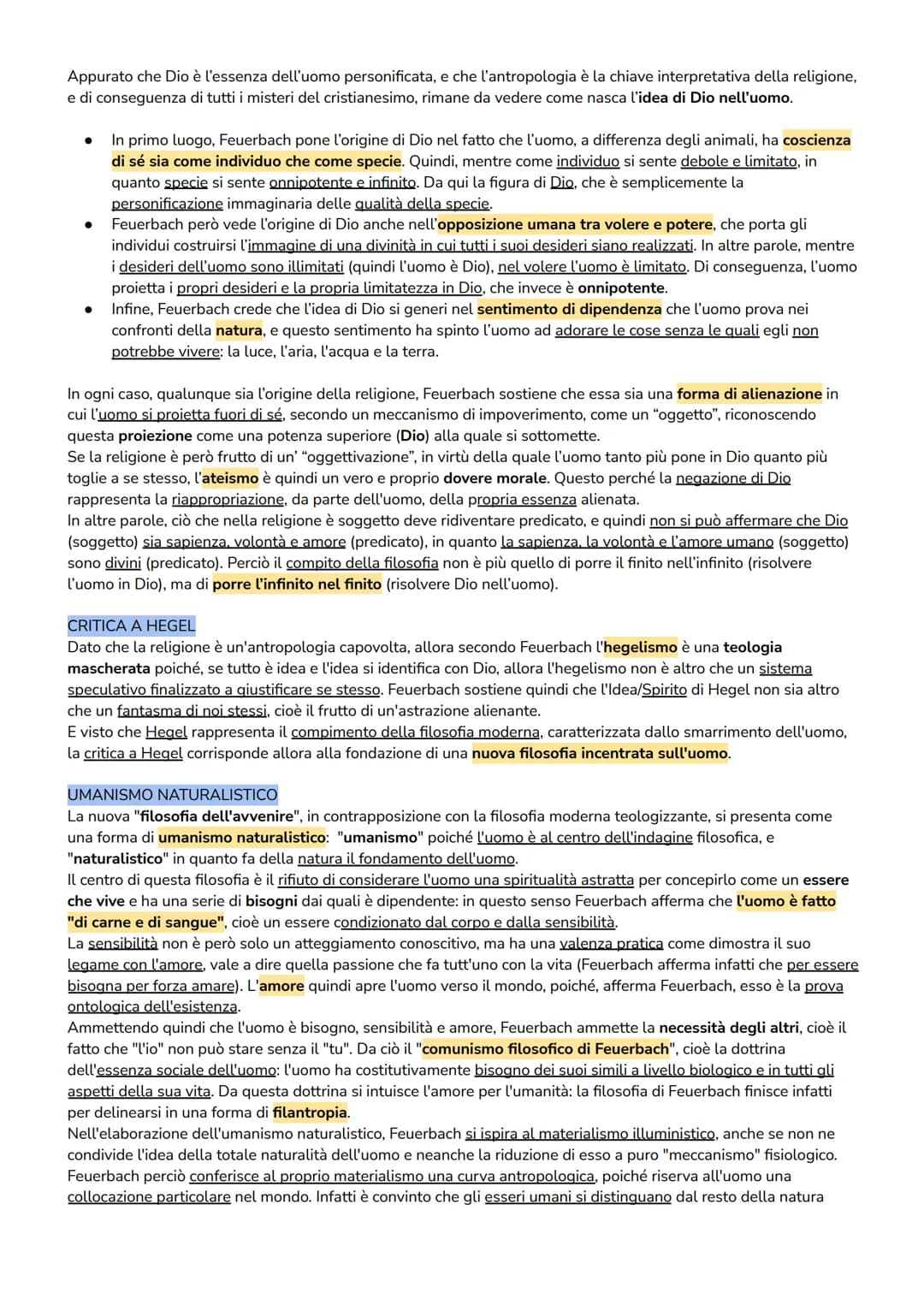 La sinistra hegeliana
Alla morte di Hegel (1831), tra i suoi discepoli si iniziarono a creare delle spaccature tra i "vecchi hegeliani"
(pri