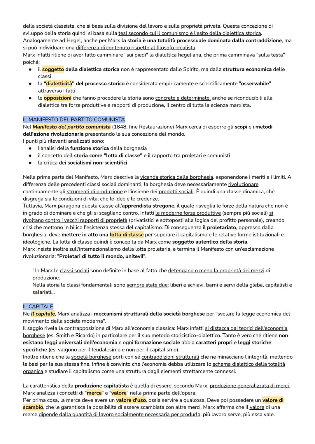La sinistra hegeliana
Alla morte di Hegel (1831), tra i suoi discepoli si iniziarono a creare delle spaccature tra i "vecchi hegeliani"
(pri