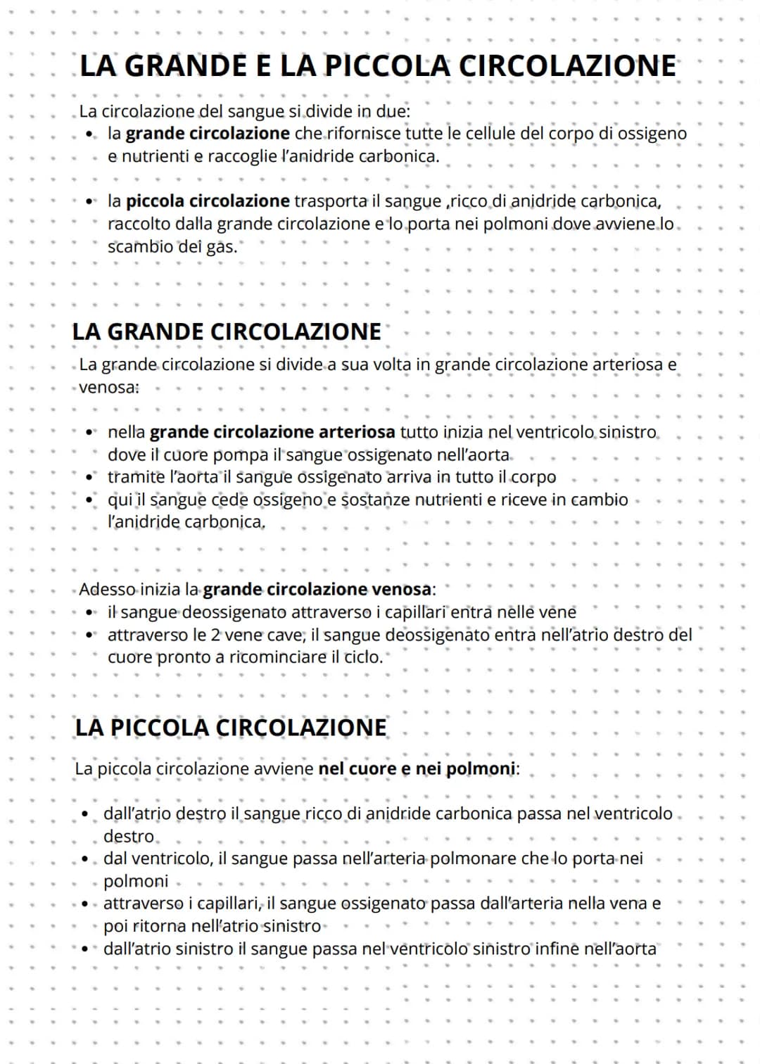 Apparato cardiovascolare
L'apparato cardiovascolare è formato da:
CUORE
VASI SANGUIGNI
V
ARTERIE: trasportano solo sangue
ossigenato, tranne