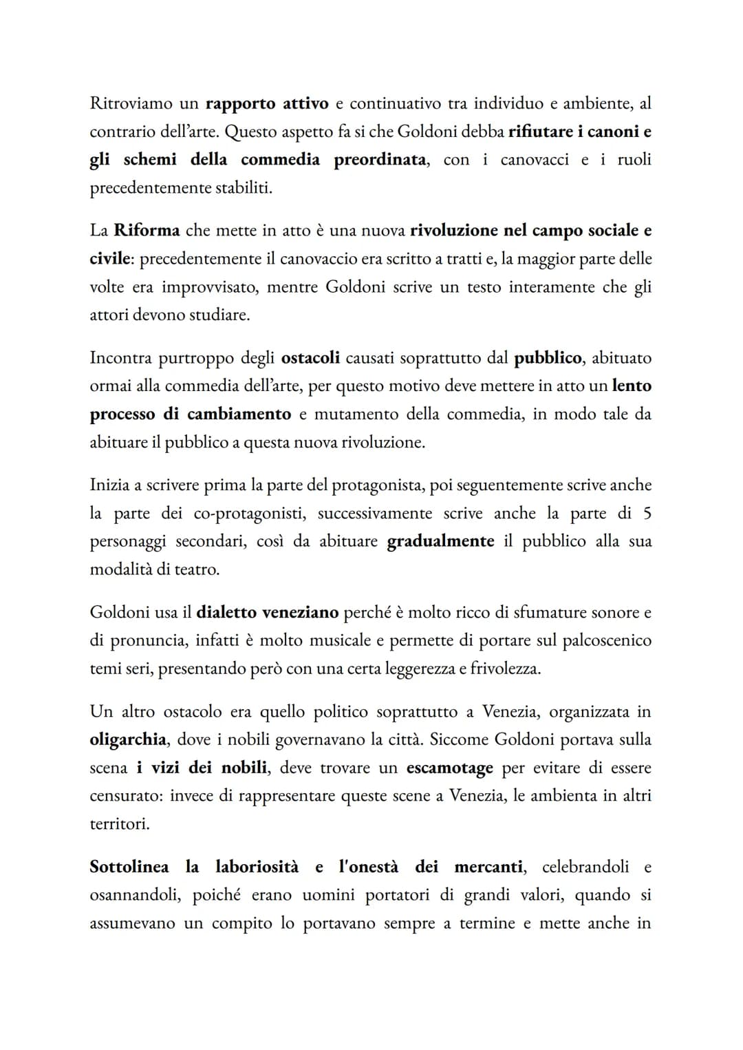 CARLO GOLDONI
Carlo Goldoni è nato a Venezia nel 1707 da una famiglia borghese, il padre era
un medico e insieme viaggeranno in tutta Europa