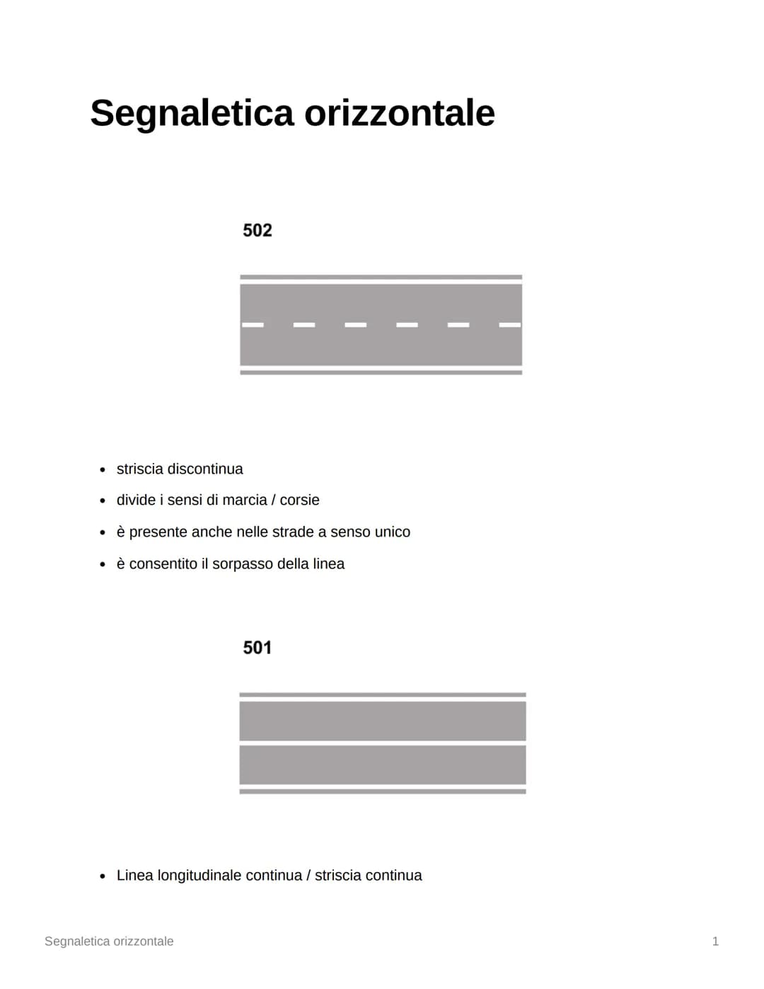 Segnali di obbligo appunti
↑
• Obbligo di proseguire diritto
. Al primo incrocio non puoi girare
non indica un senso unico
• Obbligo di svol