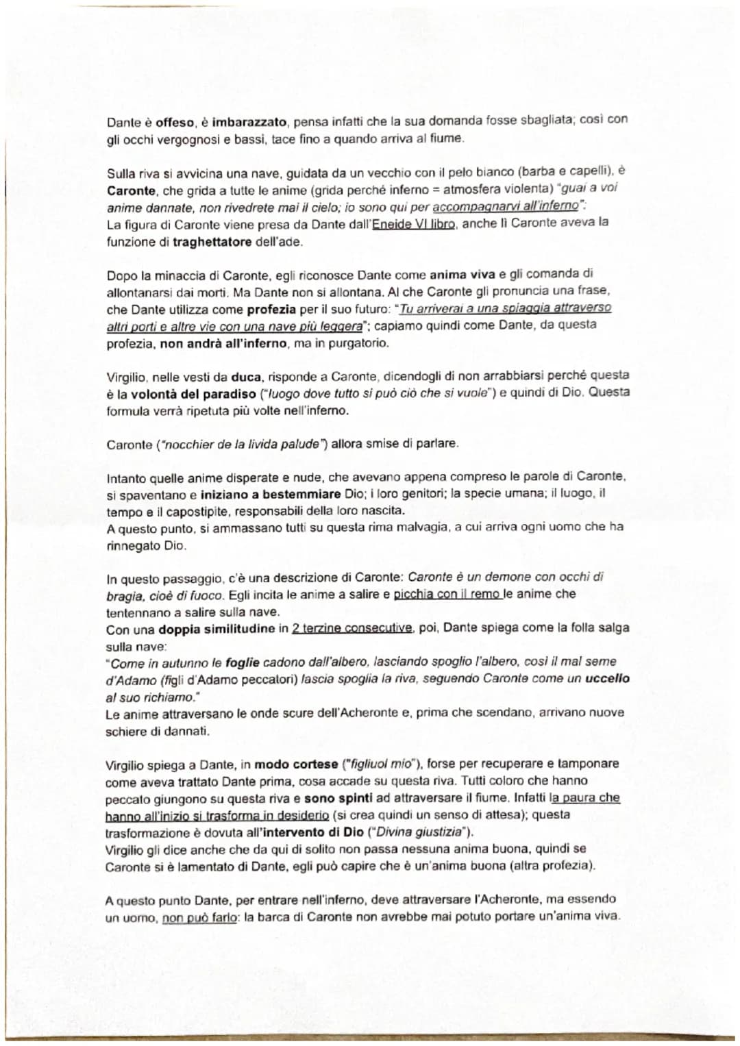 CANTO III
II III canto è diviso in 3 parti:
1. Si parla della porta dell'inferno
2. Si parla degli ignavi
3. Si parla di Caronte
1^ PARTE:
D