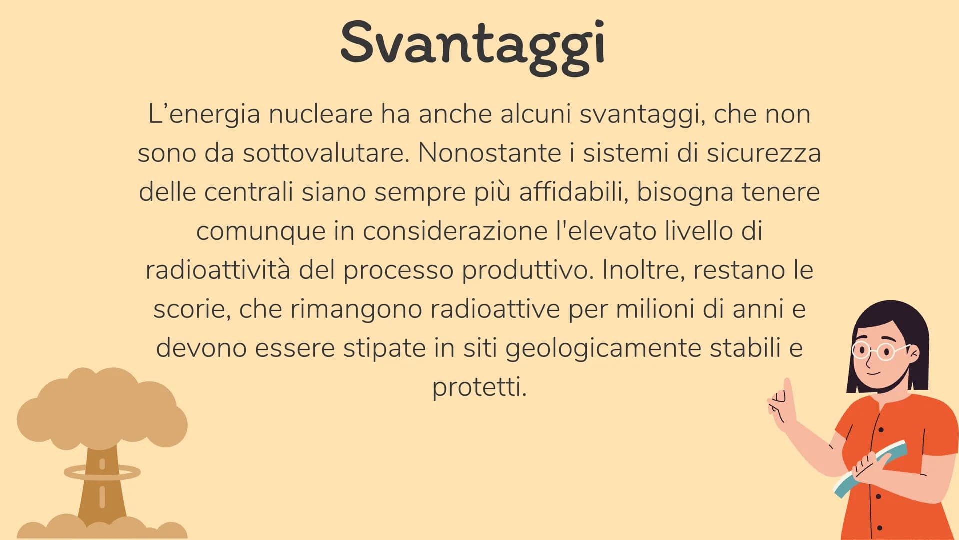 MA
M
8
\"/
0000000
L'energia
nucleare
887 descrizione
Contenuto
funzione
vantaggi e
svantaggi
eeee CHE COS'È
L'ENRGIA
NUCLEARE?
QUE
È l'ener