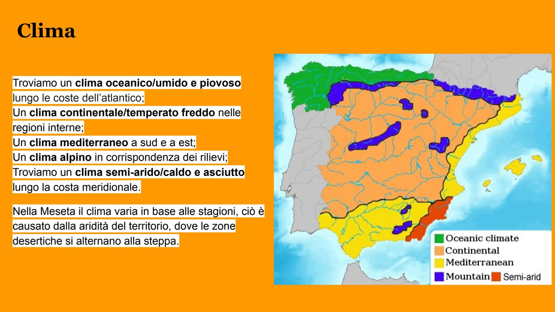 La Spagna Confini
La Spagna confina:
-a nord con la Francia e Andorra;
-a sud con Gibilterra;
-a est con il mar mediterraneo;
-a ovest con i