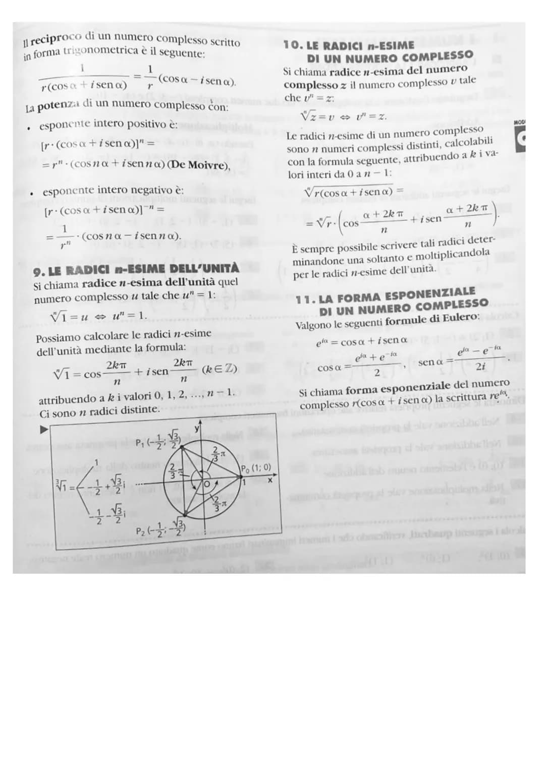 1) NUMERI COMPLESSI
-Definizione: Chiamiamo numero complesso ogni coppia ordinata (a; b) di numeri reali, è un qualsiasi elemento dell'insie