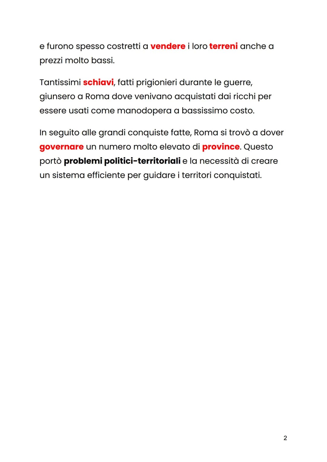 LA CRISI DELLA REPUBBLICA ROMANA
Alla fine del II secolo a.C. Roma dominava su tutto il
Mediterraneo.
Per conquistare questi territori Roma 