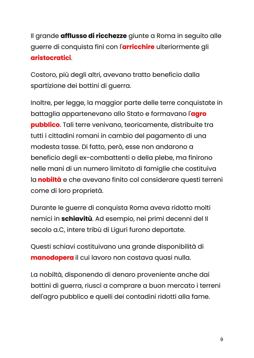LA CRISI DELLA REPUBBLICA ROMANA
Alla fine del II secolo a.C. Roma dominava su tutto il
Mediterraneo.
Per conquistare questi territori Roma 
