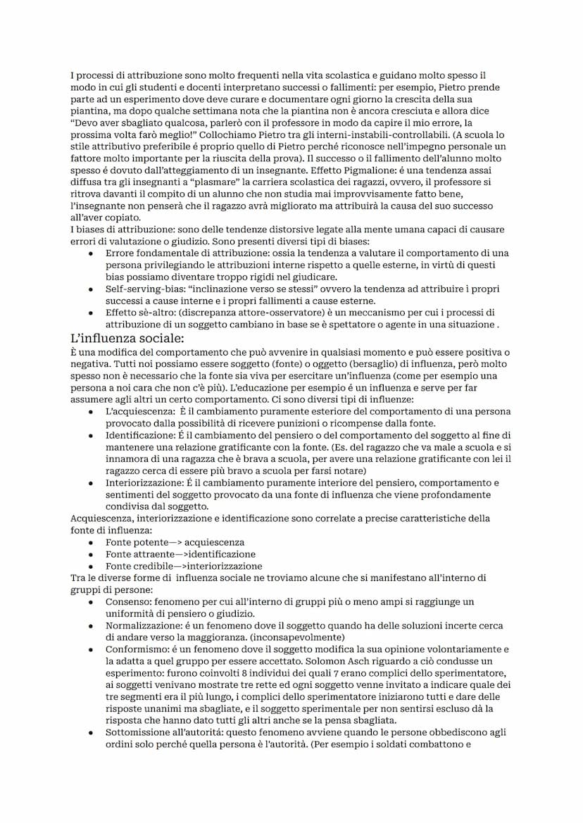 La cognizione sociale:
La cognizione sociale é l'insieme delle attività mentali con cui conosciamo persone o situazioni
del nostro contesto 
