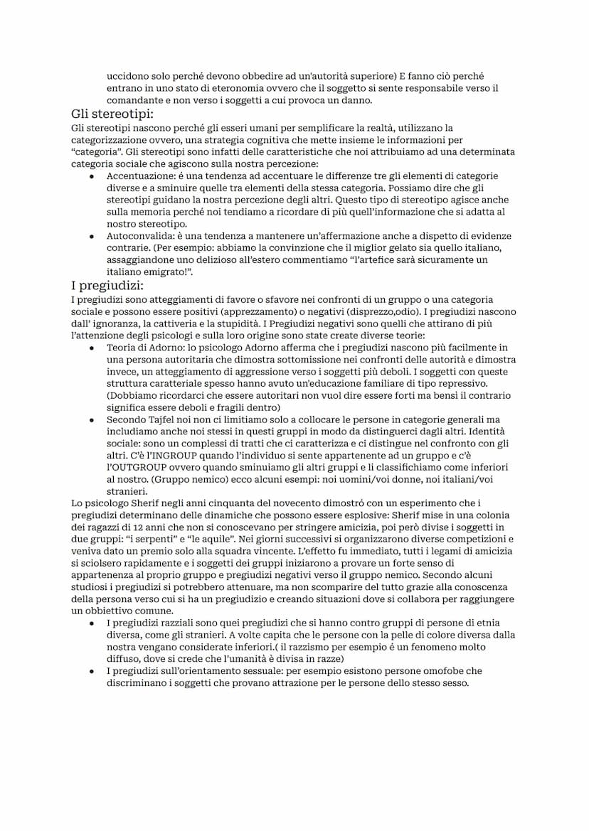 La cognizione sociale:
La cognizione sociale é l'insieme delle attività mentali con cui conosciamo persone o situazioni
del nostro contesto 