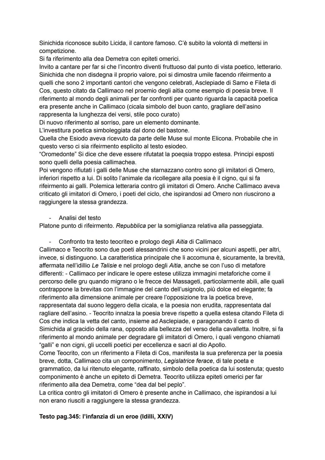 Teocrito
Nasce intorno al 315 a.C. Muore intorno al 260 a.C.
Per quanto riguarda le sue origini pare che la sua patria sia stata Siracusa. P