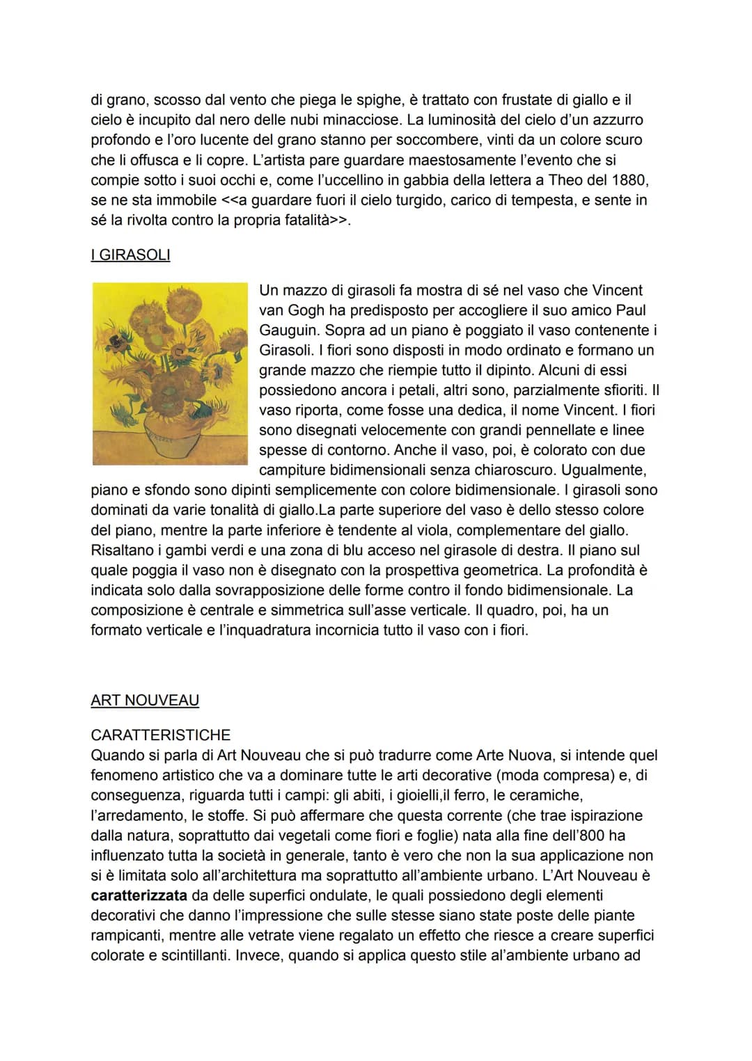 POST-IMPRESSIONISMO
Con tendenze postimpressioniste si intende l'insieme di orientamenti artistici che si
svilupparono in Francia nel corso 