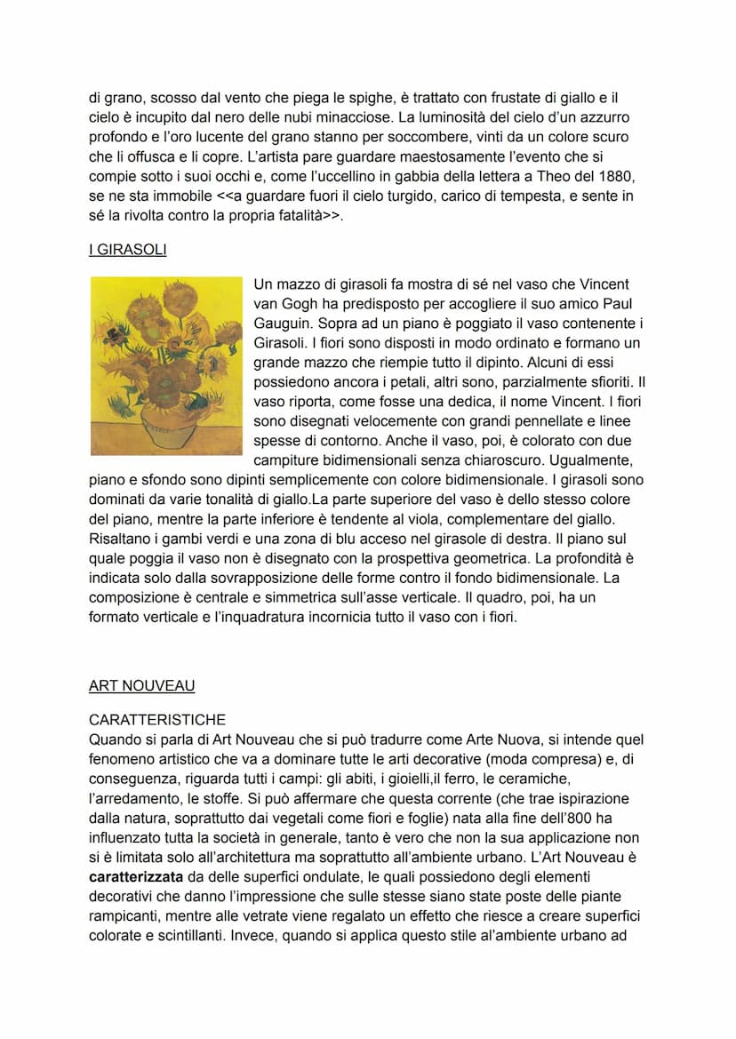 POST-IMPRESSIONISMO
Con tendenze postimpressioniste si intende l'insieme di orientamenti artistici che si
svilupparono in Francia nel corso 