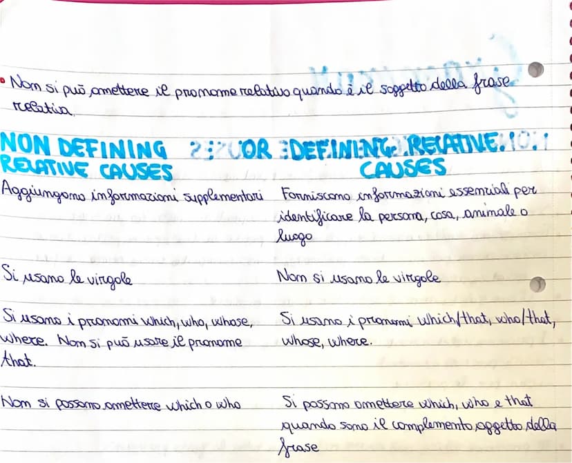 
<p>Le frasi relative esplicative sono frasi relative che aggiungono informazioni non essenziali alla frase principale. Queste frasi sono pi