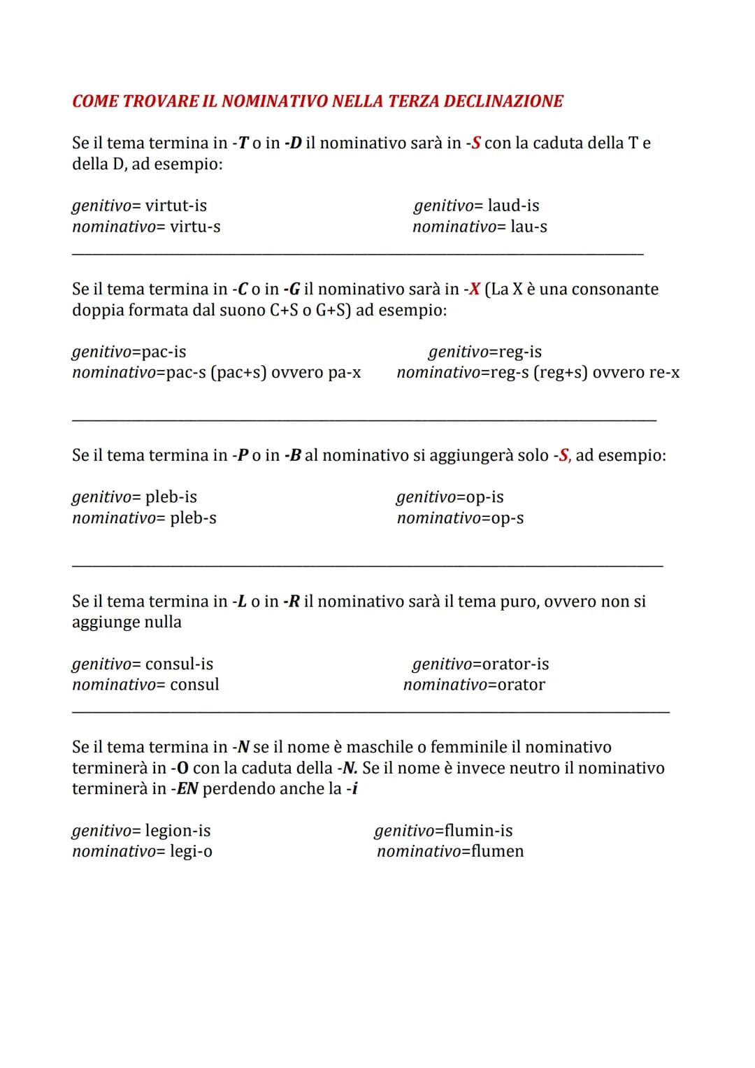 Guida alle Declinazioni e Coniugazioni Latine: Schemi e PDF