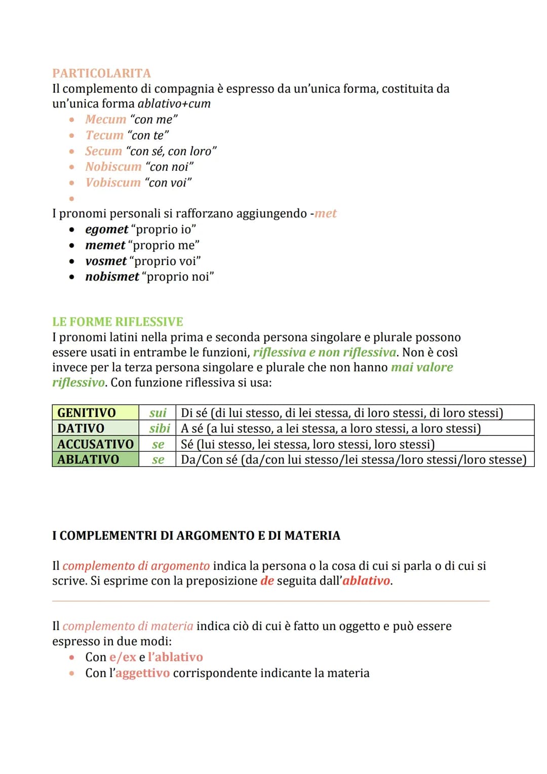 Guida alle Declinazioni e Coniugazioni Latine: Schemi e PDF