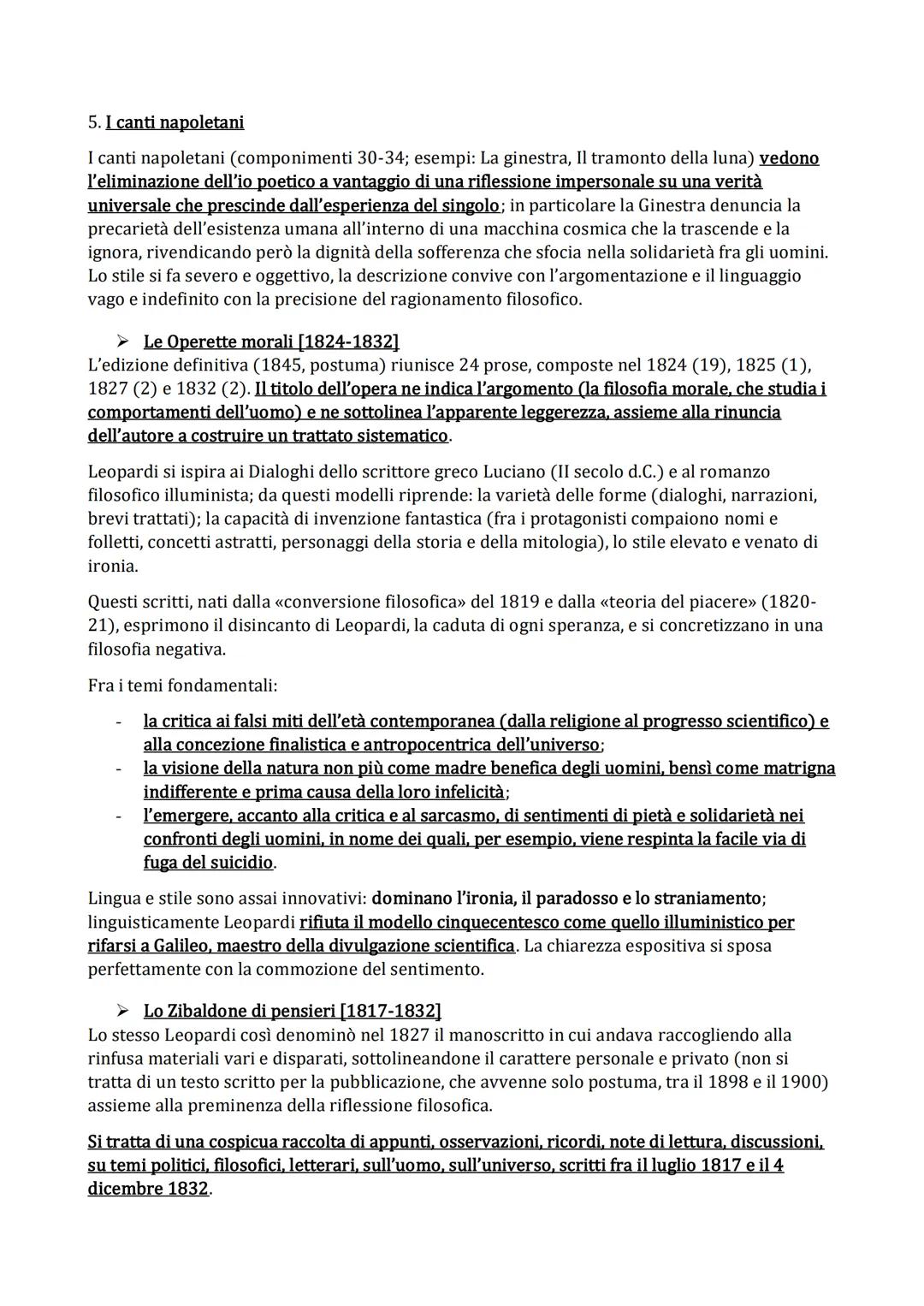 # LEOPARDI

*   Spunti sull'autore

## Il poeta della vita

Leopardi, in versi come in prosa, ha trovato gli accenti più intensi e al tempo 