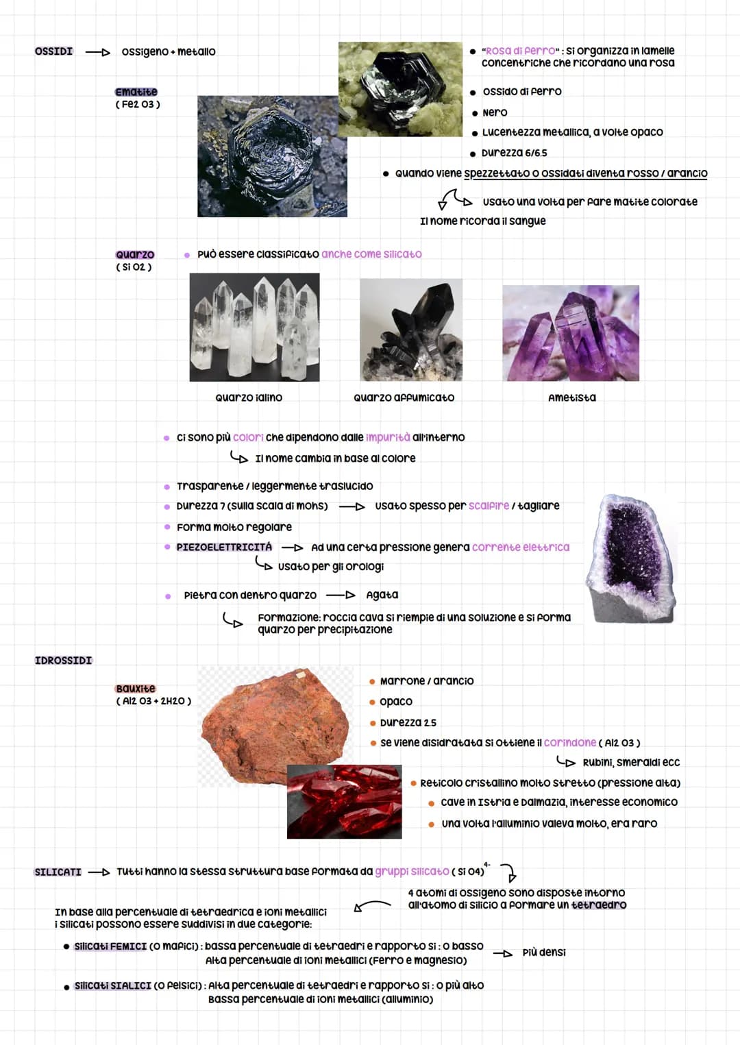 I minerali sono dei corpi inorganici che hanno una composizione chimica definita o variabile entro un certo limite
Gli atomi si organizzano 