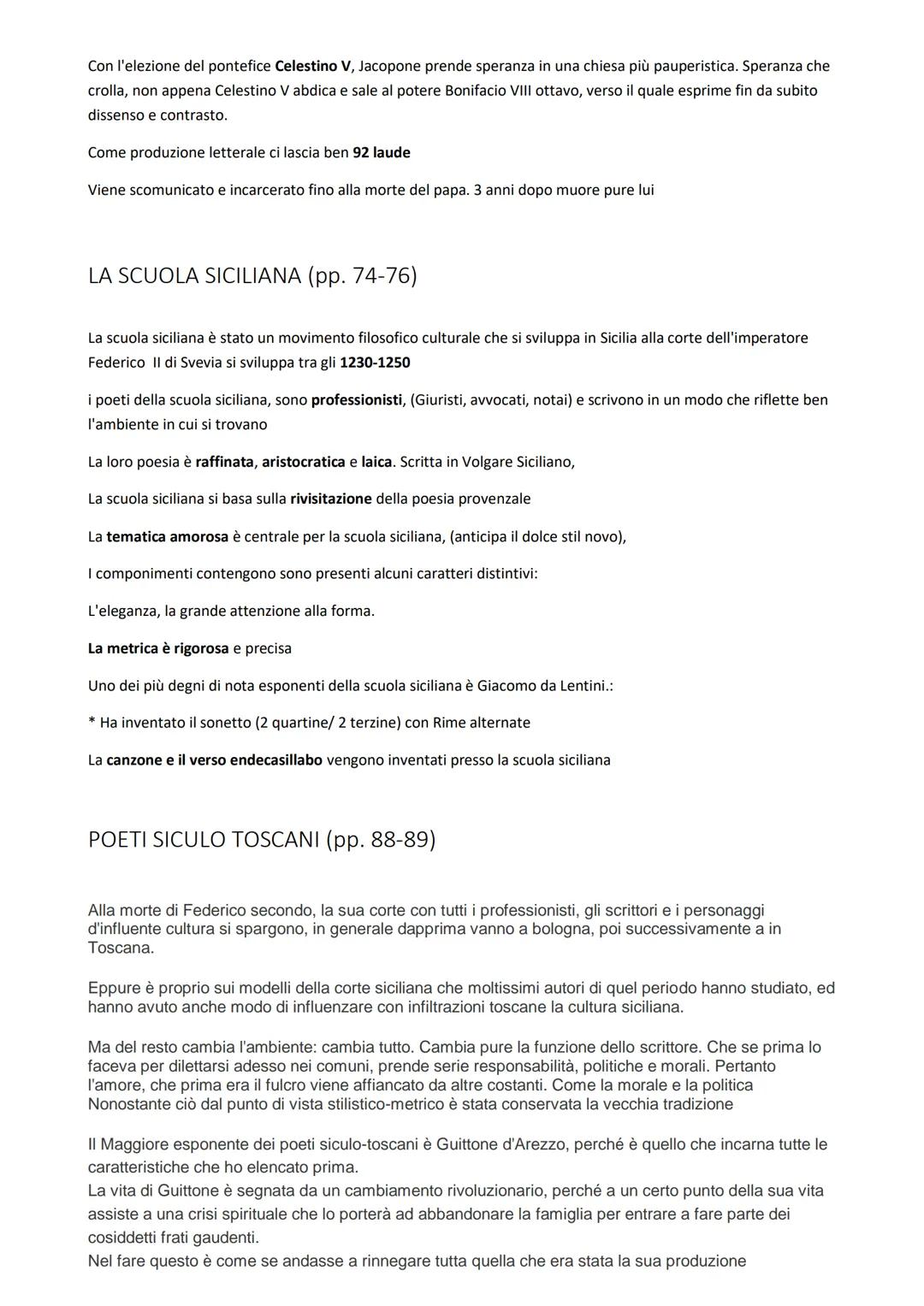 LETTERATURA ITALIANA
La nascita dell'Europa
Contesto Storico (pp. 5-14)
Convenzionalmente diamo inizio al medioevo nel 476 d.C., anno che co