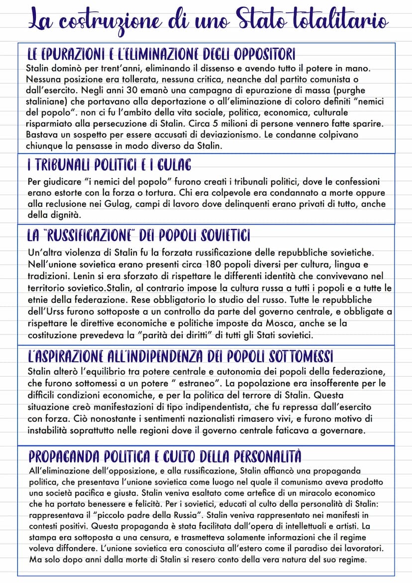 LO STALINISMO
Stalin e la conquista del potere nell'URSS
DUE VISIONI DEL MOVIMENTO RIVOLUZIONARIO
Nel 1924 Lenin morì, il suo posto sarebbe 
