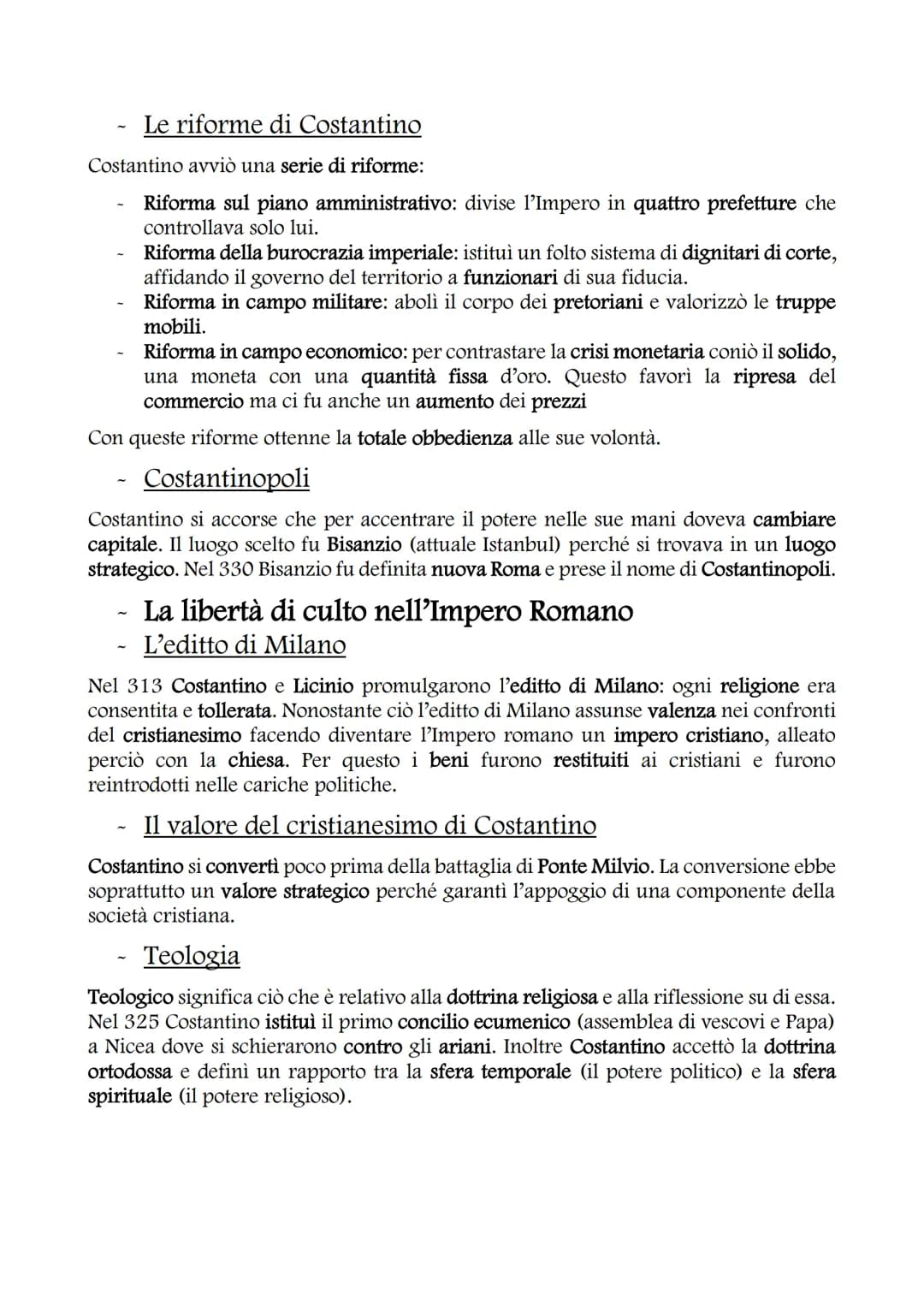 LA CRISI DEL III SECOLO
I problemi dell'Impero
I primi segnali di crisi emersero quando la gestione del vasto dominio dell'Impero
romano si 