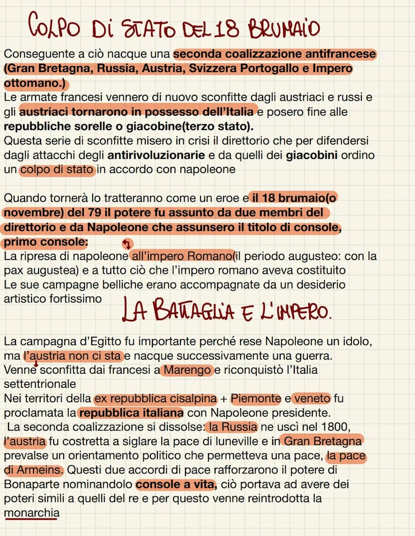 • Nopolcome Bonaparte
Figura di spicco per la Francia, la Francia grazie a Napoleone Bonaparte
riuscirà ad avere una posizione predominante 
