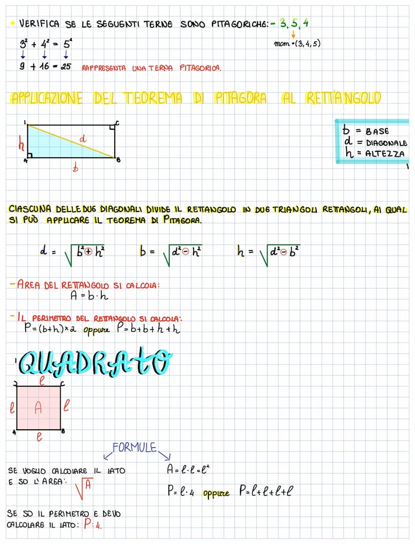 Teorema Pitagora
IL TEOREMA DI PITAGORA
C i
FORMULE :
i = c².
C-
i²+ c²
-AREA DEL TRIANGOLO RETTANGOLD SI CALCOLA:
A = (CxC): 2
Са
-IL PERIM