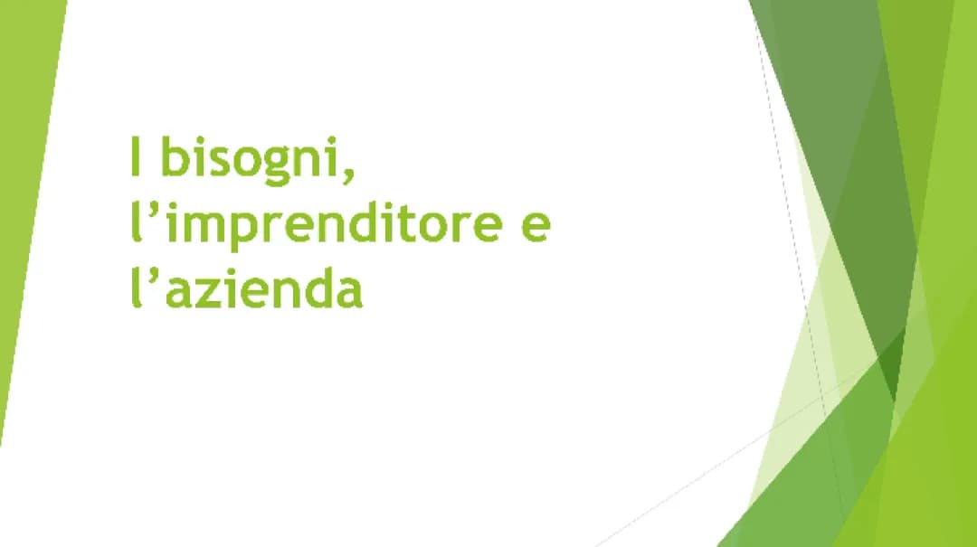 Cos'è il Bisogno Economico? Esempi e La Piramide di Maslow per Bambini