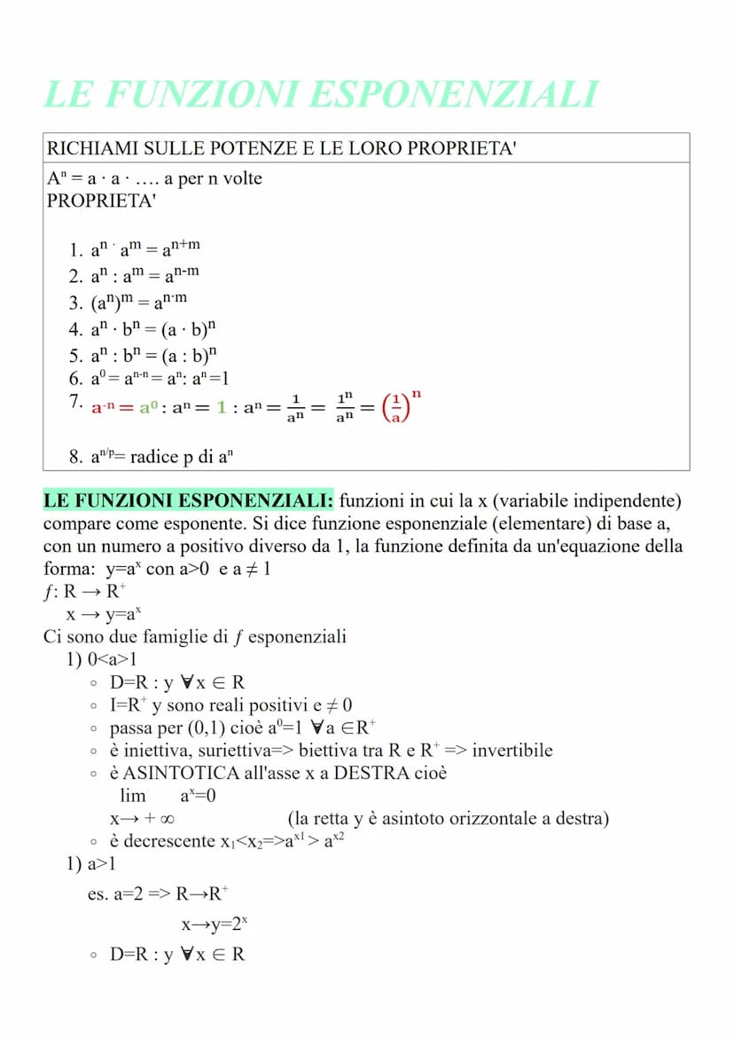 Le funzioni
Relazione: dati due insiemi (A e B) si ha una relazione quando è indicata una legge che
associa a un elemento di A uno o più ele