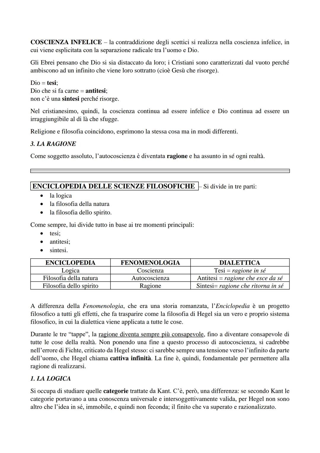 HEGEL
CAPISALDI DEL SUO IDEALISMO – Hegel è un idealista. Il suo idealismo si basa su:
1. la risoluzione del finito nell'infinito;
2. l'iden