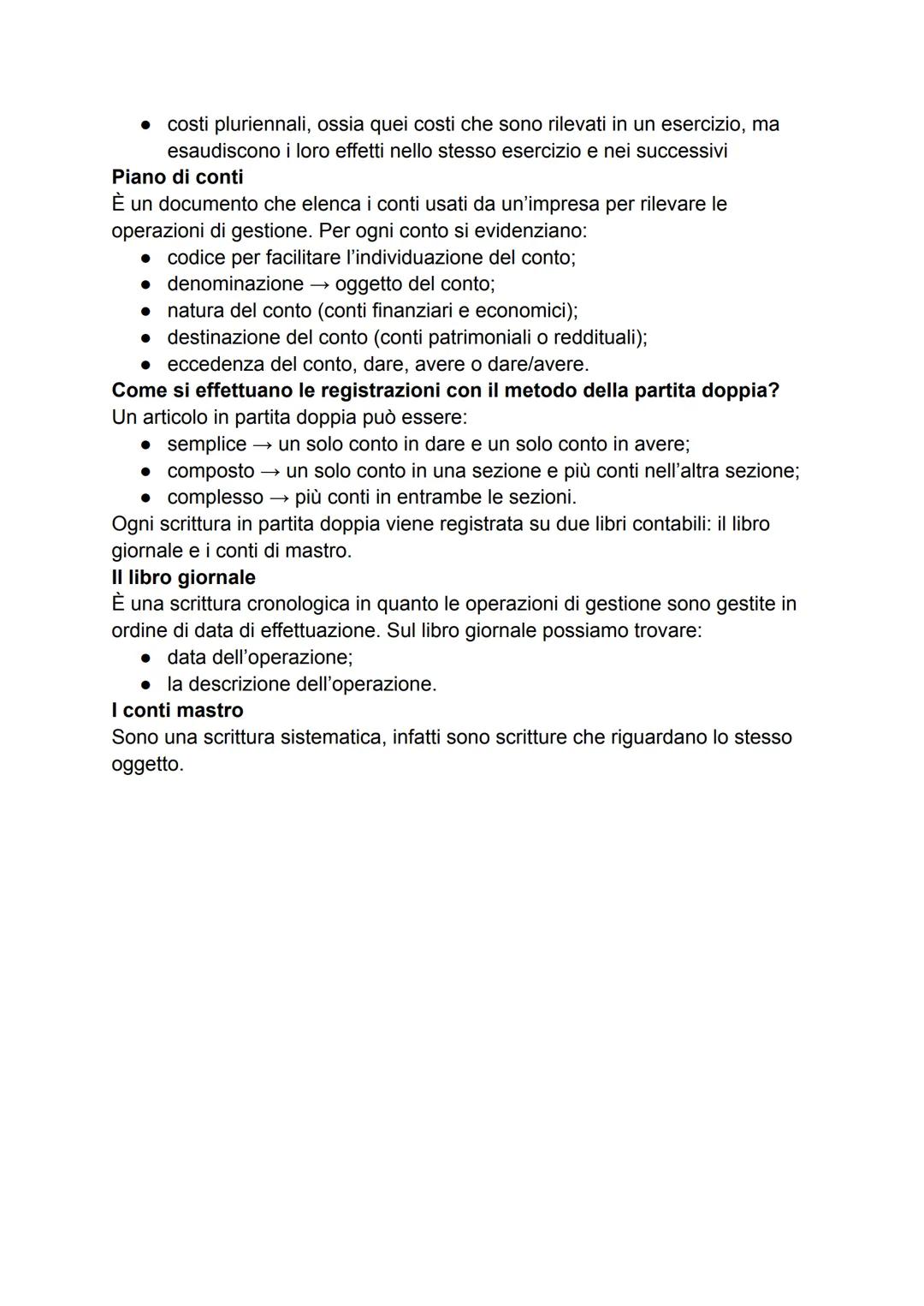 IL METODO DELLA PARTITA DOPPIA
Ci sono 4 regole.
Nella prima regola ci sono due tipi di variazioni:
1. le variazioni finanziarie (finanziari