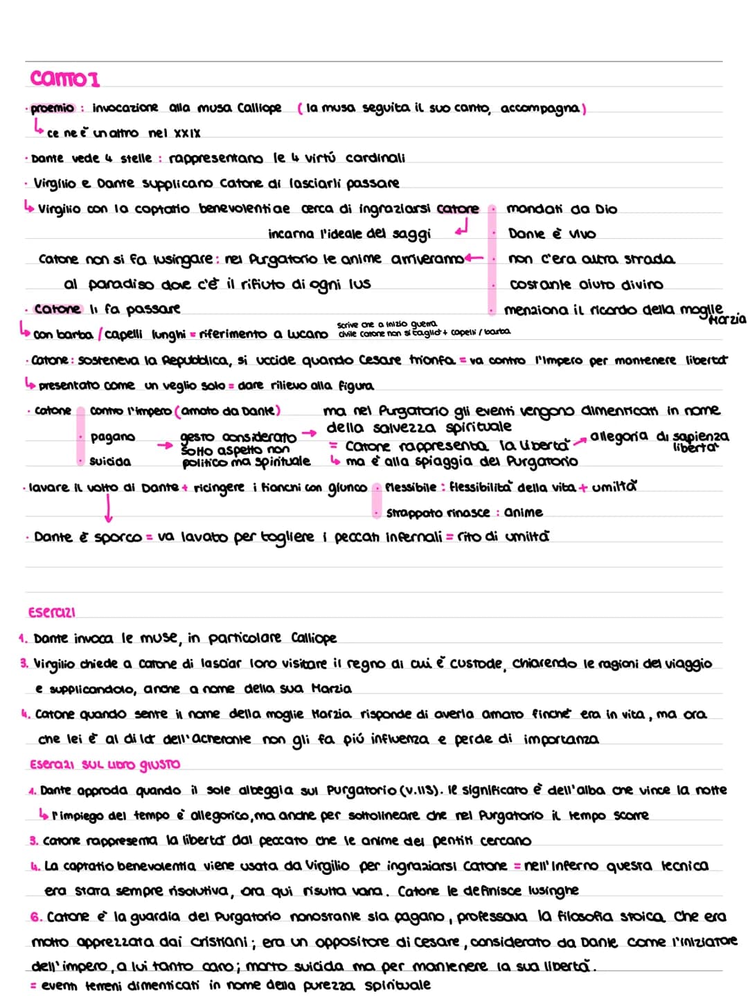 Purgatorio
invenzione di Dante = non c'è nelle sacre Scritture
l'idea si diffonde nell' alto Medioevo diventa ufficiale con il 2 concilio di