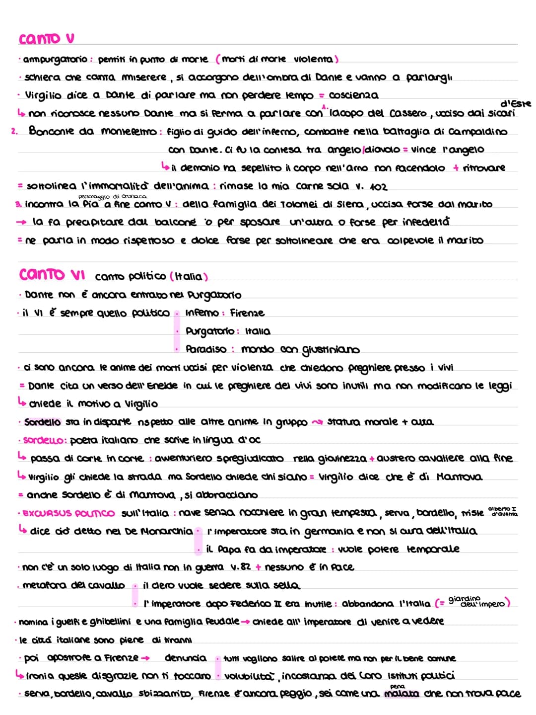 Purgatorio
invenzione di Dante = non c'è nelle sacre Scritture
l'idea si diffonde nell' alto Medioevo diventa ufficiale con il 2 concilio di