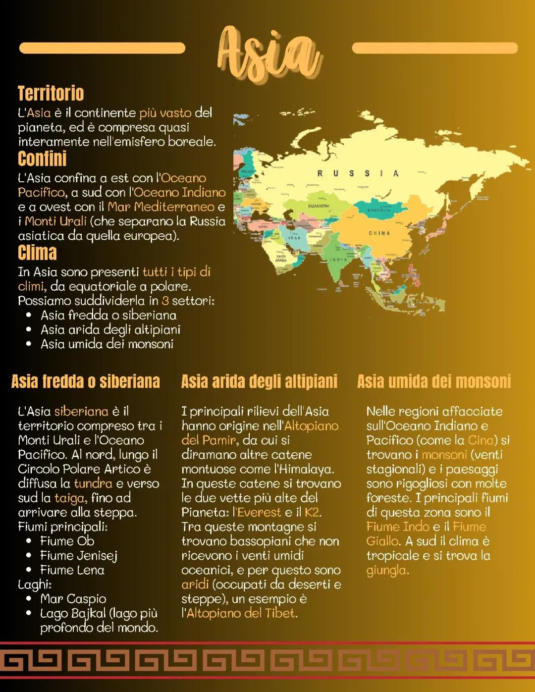 Scopri il Clima dell'Asia Siberiana e le Antiche Civiltà Asiatiche