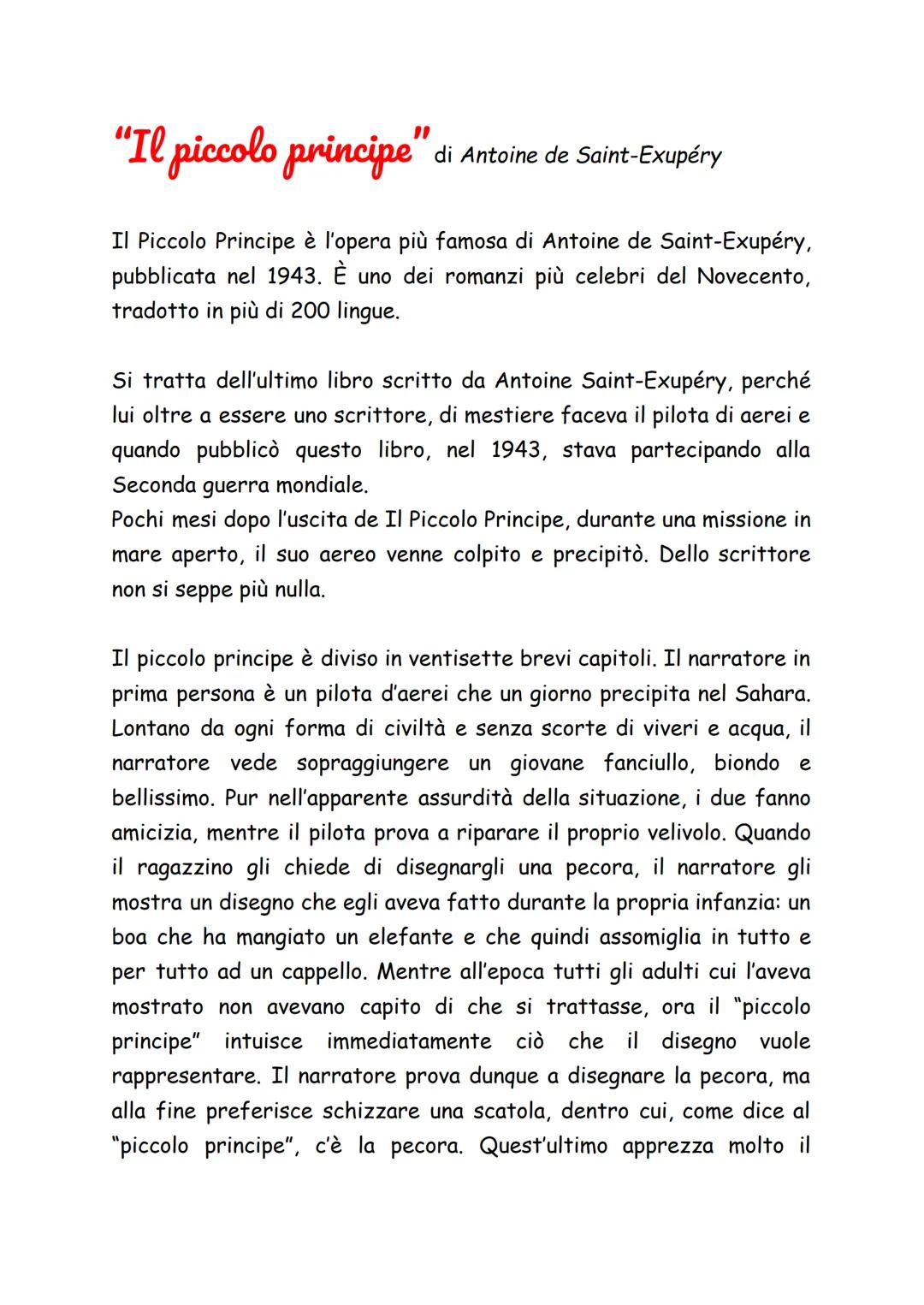 Il piccolo principe 