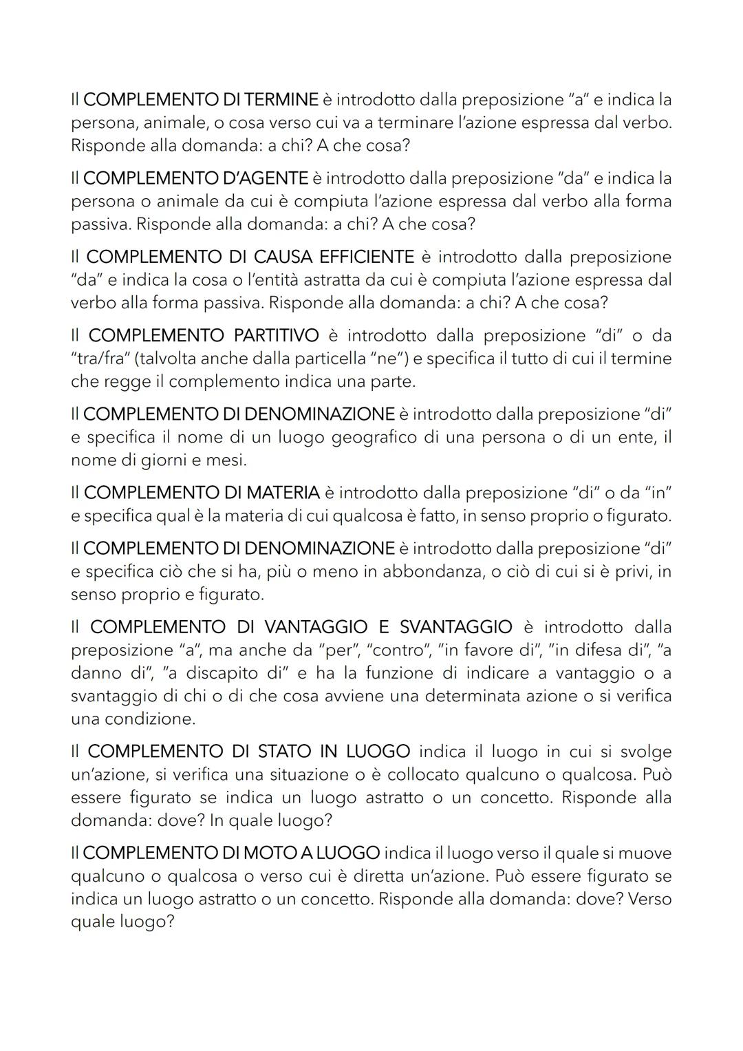 analisi logica
Il SOGGETTO è l'elemento della frase di cui il predicato dice qualcosa e con
il quale concorda nella persona, nel numero e ne