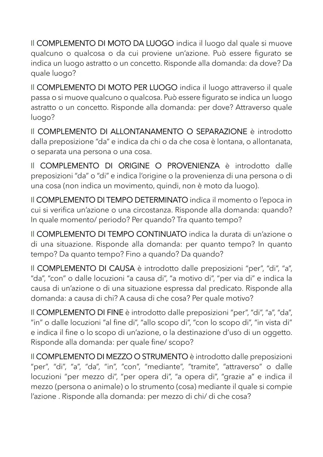 analisi logica
Il SOGGETTO è l'elemento della frase di cui il predicato dice qualcosa e con
il quale concorda nella persona, nel numero e ne