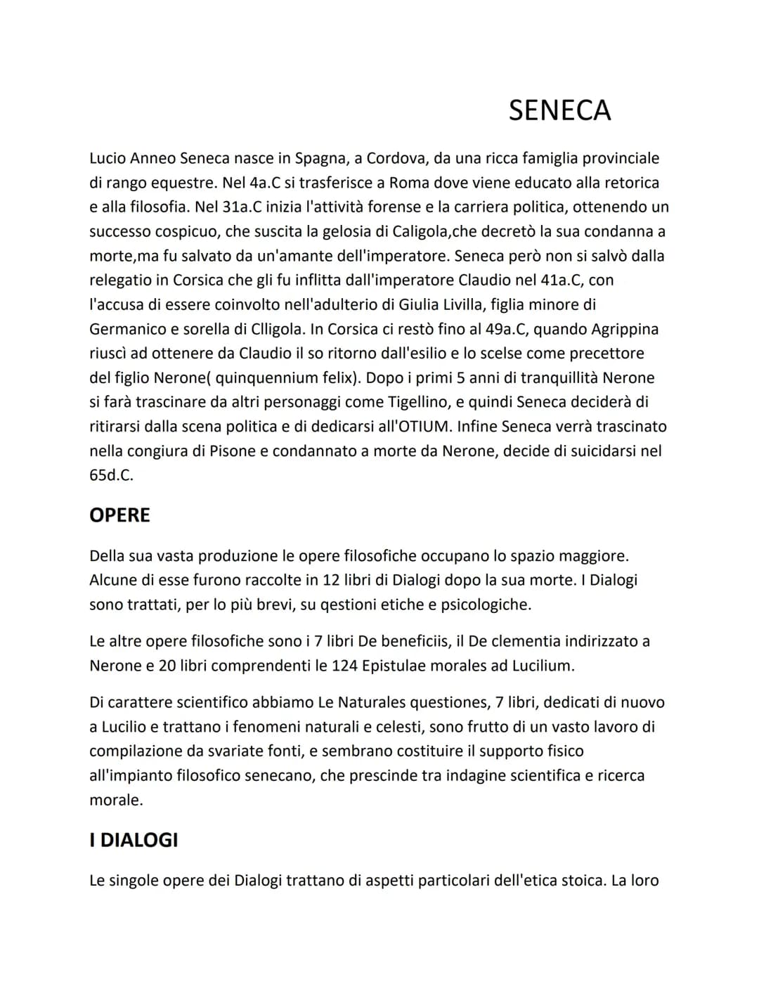 Programma di latino completo di 5 liceo 