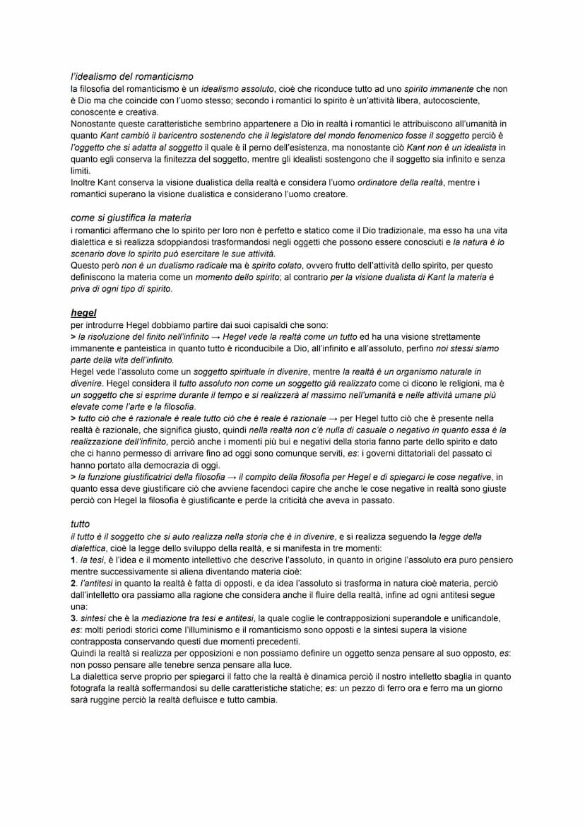 FILOSOFIA ROMANTICISMO
il romanticismo è un clima culturale che caratterizza la mentalità dell'800', nacque in Germania quando alcuni
intell