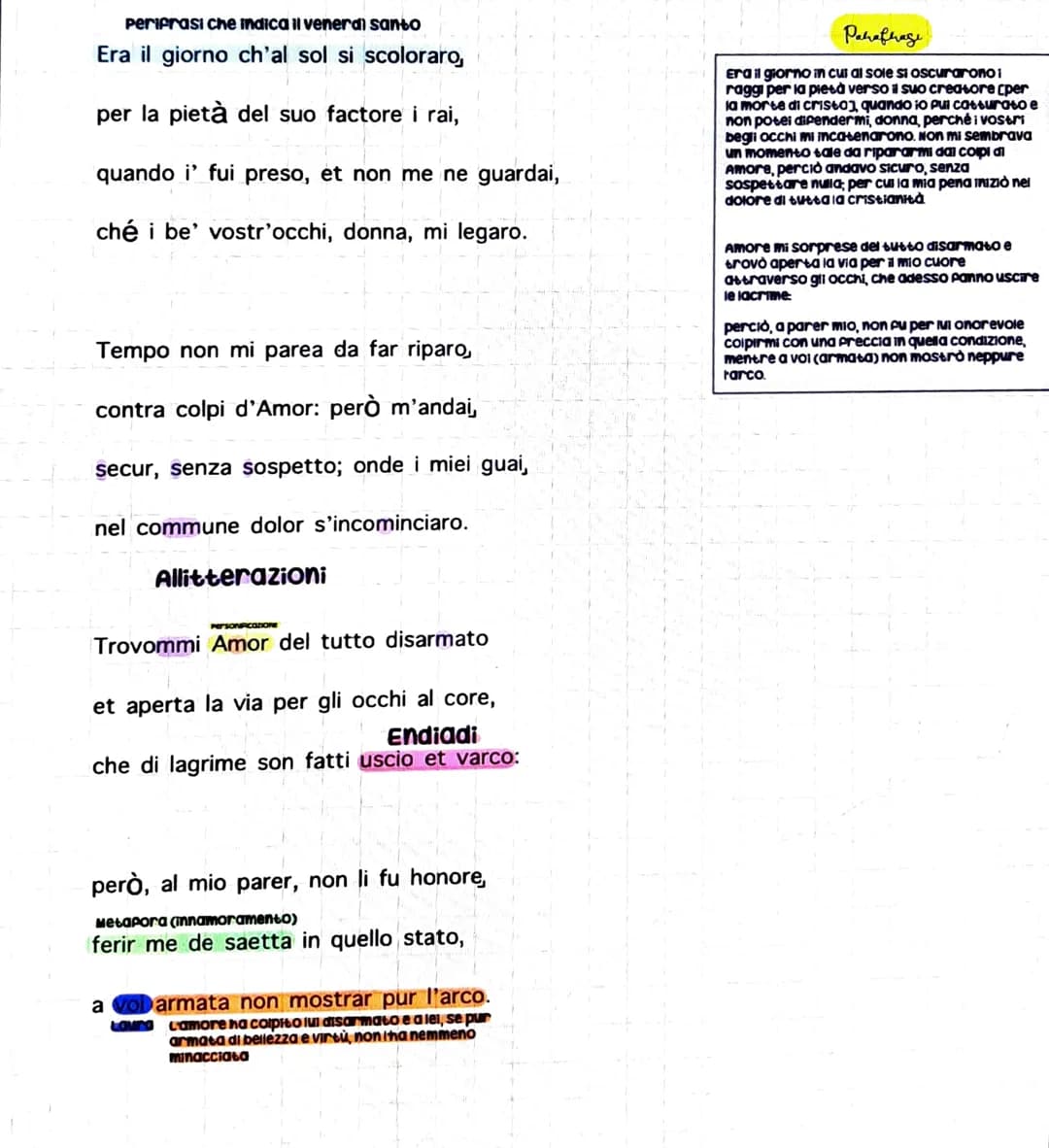 Francesco Petrarca
20-07-1304 ad Arezzo
t 1374
Figlio di un notaio fiorentino
Non incontrerà mai Dante anche se avrebbe voluto perché è in
e