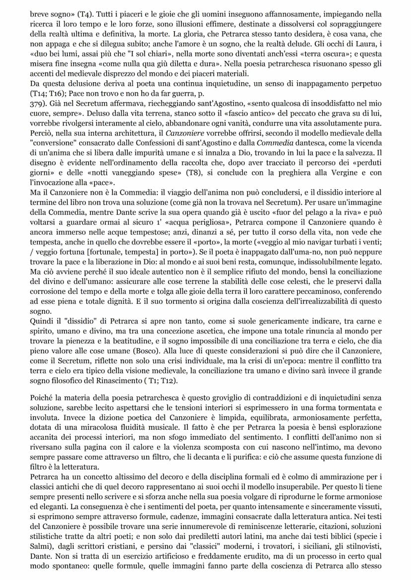 LA VITA
Petrarca nacque ad Arezzo il 20 luglio 1304, da una famiglia fiorentina di condizione borghese. Il
padre, ser Petracco, era notaio, 
