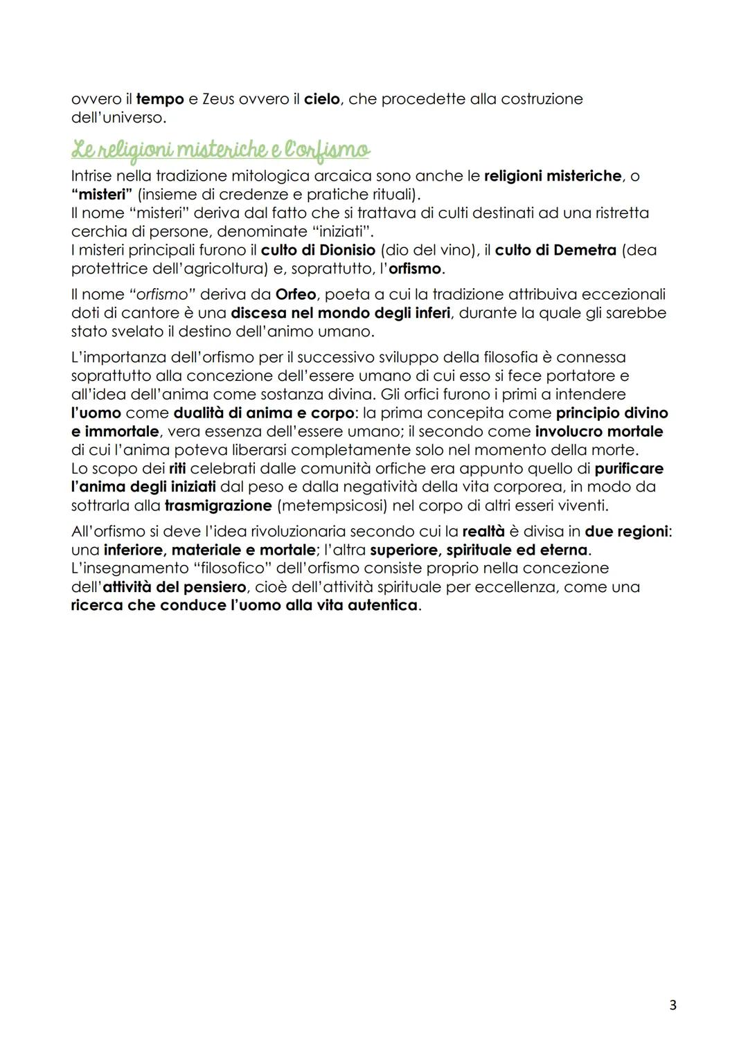 La Grecia e la nascita della filosofia
1. la filosofia
Nell'opinione comune la parola "filosofia" evoca talora qualcosa di misterioso e di
l