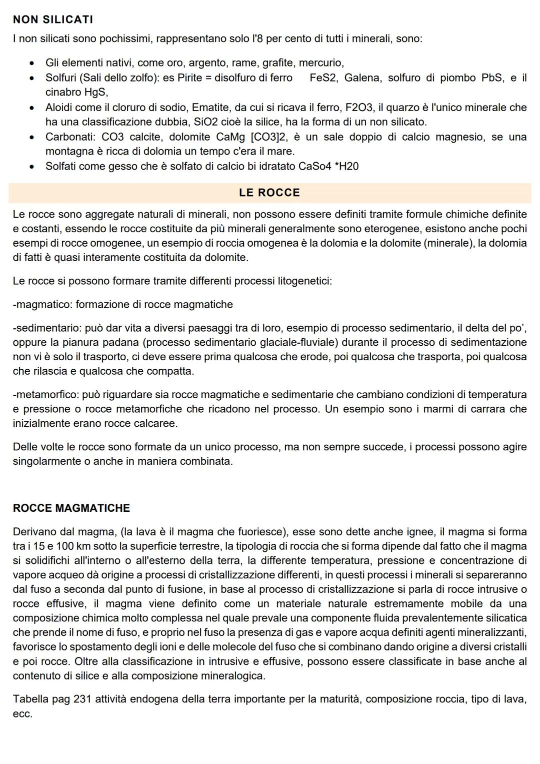 GEOLOGIA
INTRODUZIONE
La geologia si occupa dello studio dei fossili, ci fa capire come il paesaggio si sia trasformato negli anni,
cosa ci 