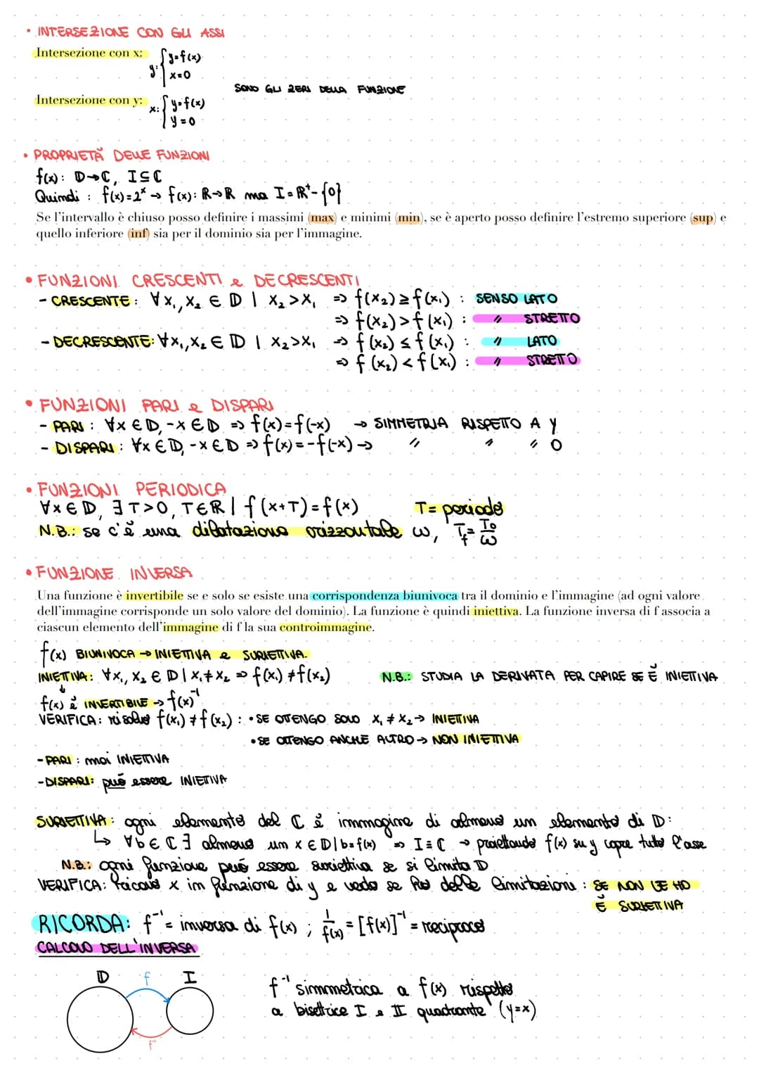 INTRODUZIONE
ALL ANALISI e FUNZIONI
In generale ci focalizziamo sull'insieme dei numeri reali, che si dice completo (se disegno una retta po