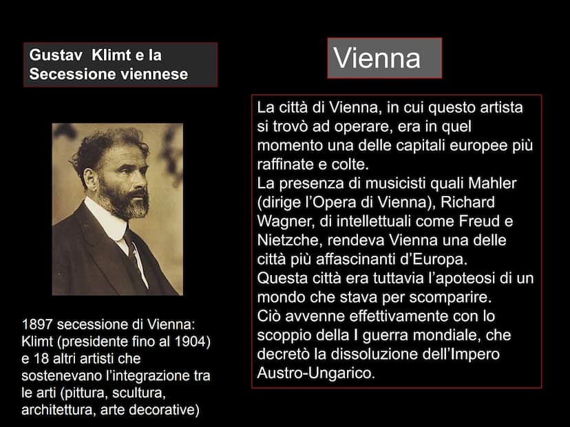 Secessioni
Tra '800 e '900
Obiettivi: allontanamento dall'accademismo,
contestare le tendenze artistoche e le organizzazioni ufficiali
Monac
