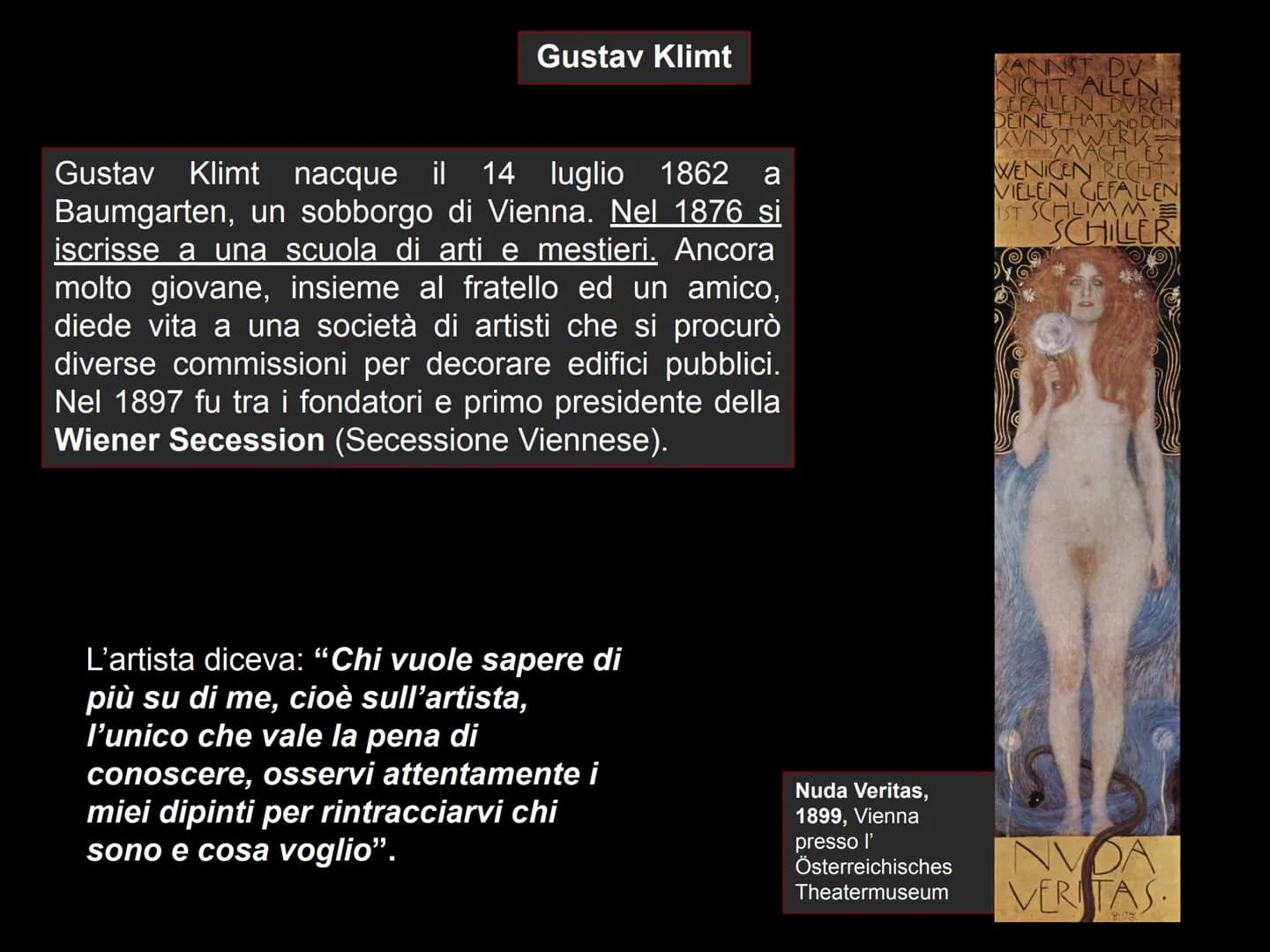 Secessioni
Tra '800 e '900
Obiettivi: allontanamento dall'accademismo,
contestare le tendenze artistoche e le organizzazioni ufficiali
Monac