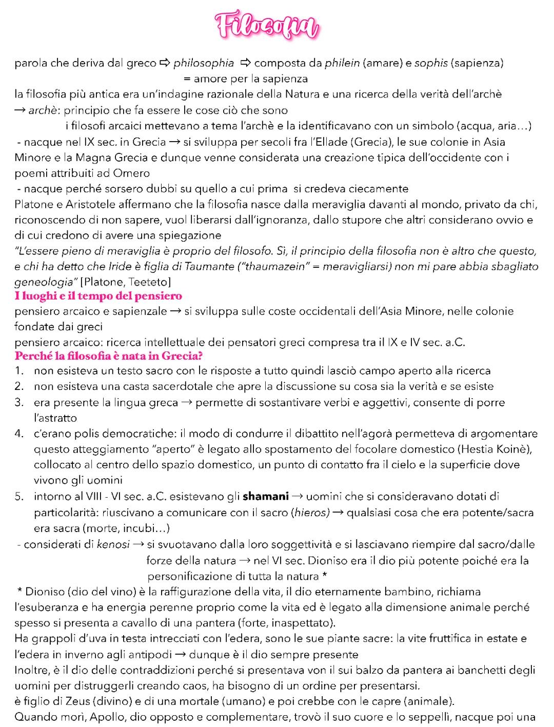 filosofia introduzione