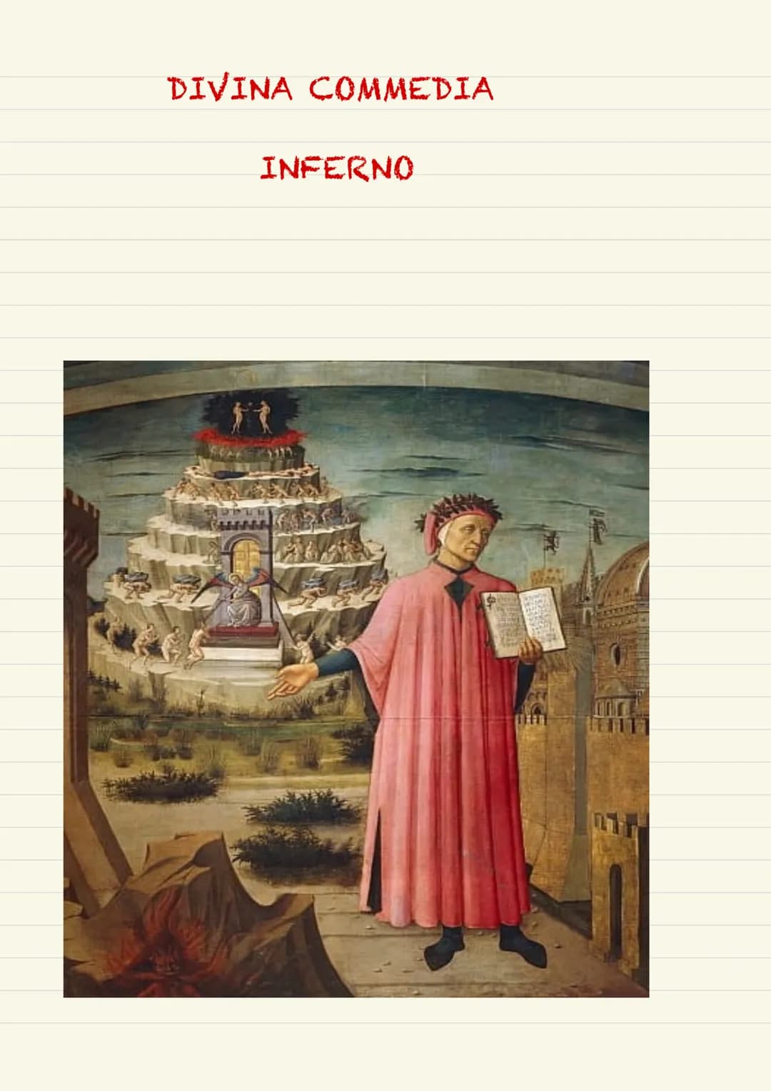 La nascita 1265
Nacque nel 1265 a Firenze
da una famiglia della
piccola nobiltà.
Gli studi
3
Studiò grammatica
retorica, teologia e
filosofi